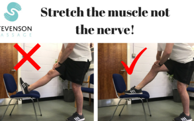 Stretch the Hamstrings muscle not the nerve!